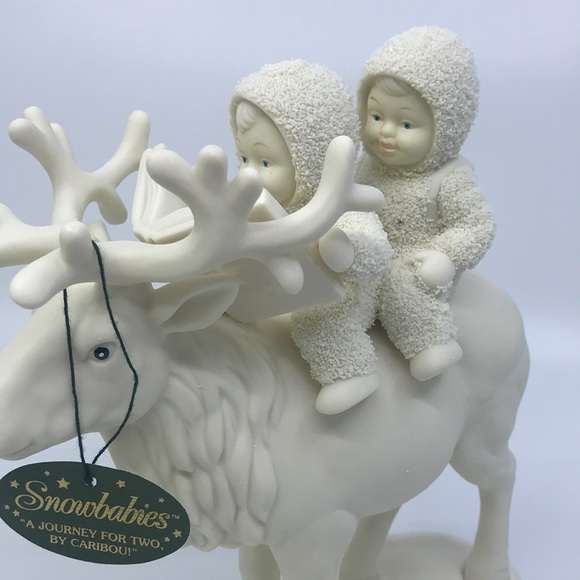 Department 56 Snowbabies “A Journey For Two By Caribou” - Picture 3 of 16